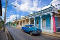 PINAR DEL RIO, CUBA - SEPTEMBER 10, 2015: Downtown Royalty Free Stock Photo