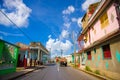 PINAR DEL RIO, CUBA - SEPTEMBER 10, 2015: Downtown Royalty Free Stock Photo