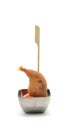 Pincho of shrimp Royalty Free Stock Photo