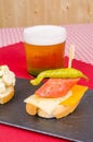 Pincho tapas Royalty Free Stock Photo