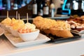 Pinchos, trditional spanish snacs