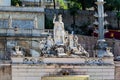 Pincio fountain in Rome, Italy Royalty Free Stock Photo