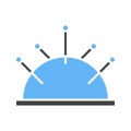 Pincushion Icon Image.