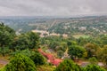 A view from the Pindaya Caves on the surroundings, Shan State, Myanmar Royalty Free Stock Photo