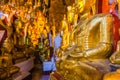 The Buddha statues in the Pindaya Caves, Shan State, Myanmar Royalty Free Stock Photo