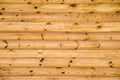 Pine balk wall