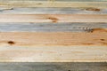 Pine boards different textures fit tightly. Royalty Free Stock Photo