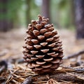 Pine cone, decoration for Christmas and Christmas tree, on holiday days