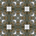 Pine Cone Snow Holiday Seamless Background Pattern Tile