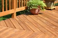 Pine Deck Royalty Free Stock Photo