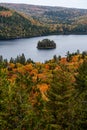 Pine Island in the middle of Wapizagonke lake