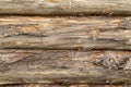 Pine logs. Log wall Texture of natural pine logs. Brown natural wood texture Royalty Free Stock Photo