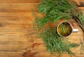 Pine Needles Tea, Healthy Winter Vitamin C Beverage