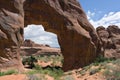 Pine Tree Arch in Arches National Park Royalty Free Stock Photo