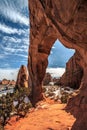 Pine Tree Arch, Arches National Park Royalty Free Stock Photo