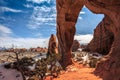 Pine Tree Arch, Arches National Park Royalty Free Stock Photo
