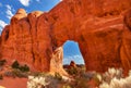 Pine Tree Arch Devils Garden Arches National Park Moab Utah Royalty Free Stock Photo