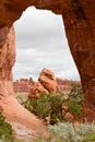 Pine Tree Arch, Utah, USA Royalty Free Stock Photo