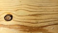 Pine wood slab With clear lines and knot