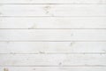 Pine wood plank texture painted with white color in horizontal rows Royalty Free Stock Photo