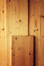 Pine wood planks as woodwork carpentry material