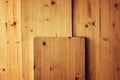 Pine wood planks as woodwork carpentry material