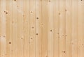 Pine wood wall