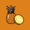 PINEAPPLE VECTOR ILLUSTRATION