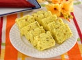 Pineapple Barfi Royalty Free Stock Photo
