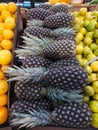 Pineapple being sold at the fair