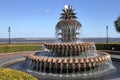 Pineapple Fountain - Charleston, South Carolina Royalty Free Stock Photo