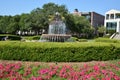 The Pineapple Fountain, Royalty Free Stock Photo