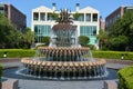 The Pineapple Fountain Royalty Free Stock Photo