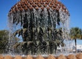 Pineapple Fountain In The Waterfront Park Charleston South Carolina Royalty Free Stock Photo
