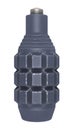 Pineapple Fragmentation Grenade on White