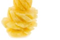 Pineapple fruit isolated on white Royalty Free Stock Photo