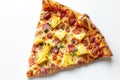 Pineapple ham pizza Royalty Free Stock Photo