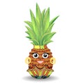 Pineapple Happy Face