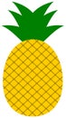 Pineapple icon. Ananas clipart