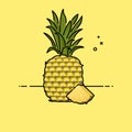 Pineapple illustration