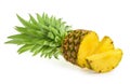 Pineapple isolated Royalty Free Stock Photo