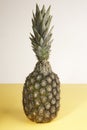 Pineapple, over colorful background