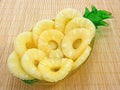 Pineapple rings Royalty Free Stock Photo