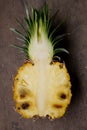 Pineapple ripe fruit