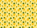 Pineapple seamless pattern background by Pitripiter