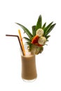 Pineapple shake Royalty Free Stock Photo