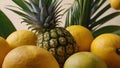 Fresh Tropical Fruits Ready to Enjoy Royalty Free Stock Photo
