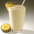 Pineapple Smoothie Royalty Free Stock Photo