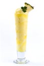 Pineapple smoothies Royalty Free Stock Photo