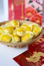 Pineapple tart symbol of prosperity